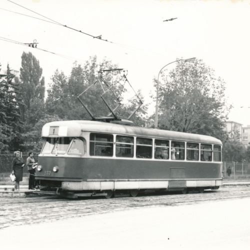 Motiv - Foto - Karte Eisenbahn - Straßenbahn (11096)