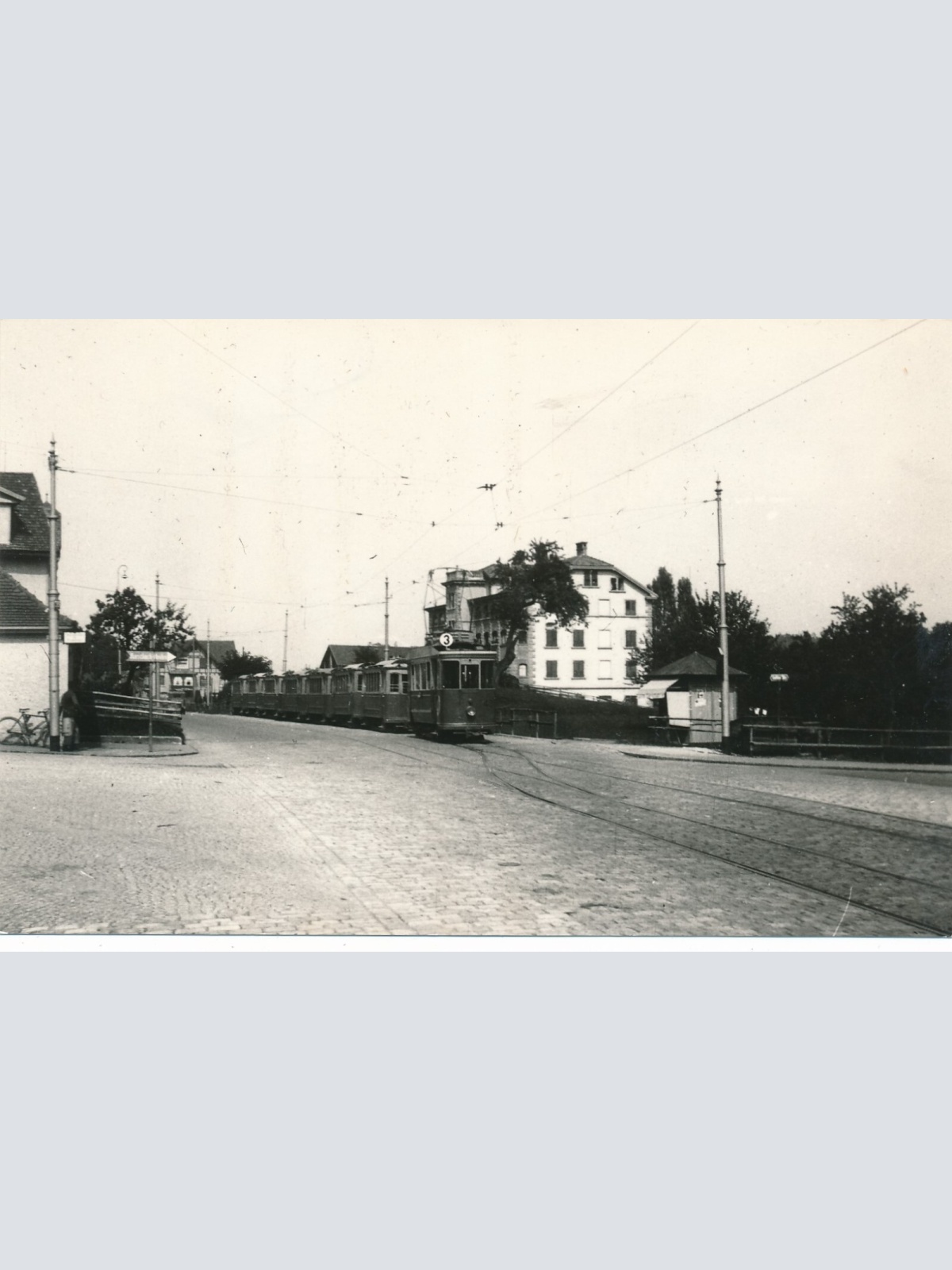 Motiv - Foto - Karte Eisenbahn - Straßenbahn (11100)