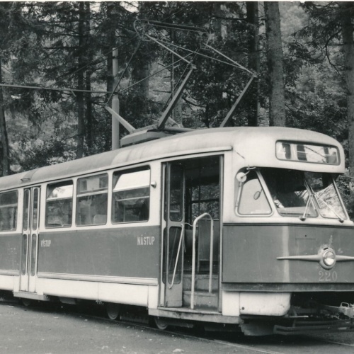 Motiv - Foto - Karte Eisenbahn - Straßenbahn (11105)