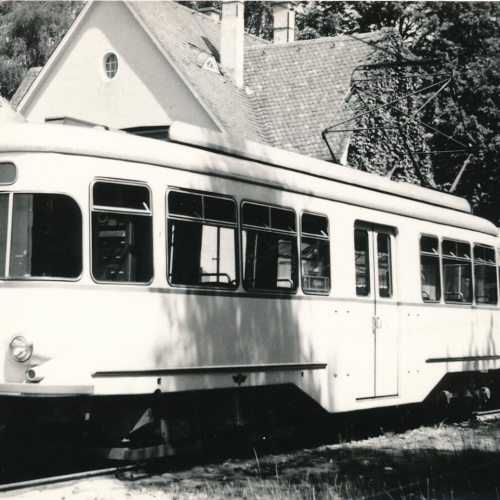 Motiv - Foto - Karte Eisenbahn - Straßenbahn (11106)