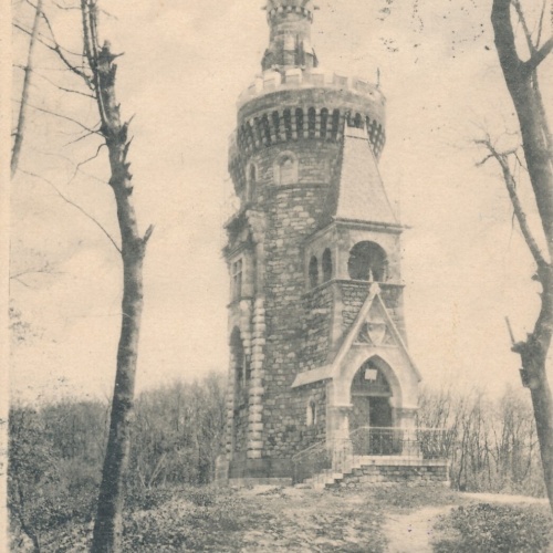 AK aus Wien mit Habsburgwarte Ansichtskarte (10984)