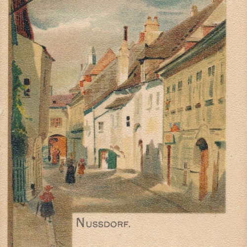 AK aus Wien Nussdorf Ansichtskarte (10987)