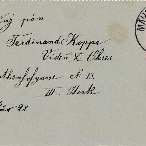 10 Heller Ganzsachen - Kartenbrief 1903 aus Mähr Neustadt (10996)