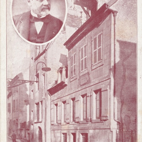 AK aus Dole Souvenir de la Maison Natale Frankreich Ansichtskarte (11031)