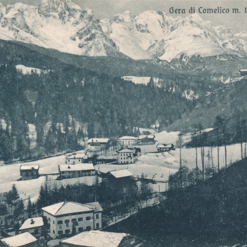 AK aus Gera di Comelico Alto Cadore Italien Ansichtskarte (9647)
