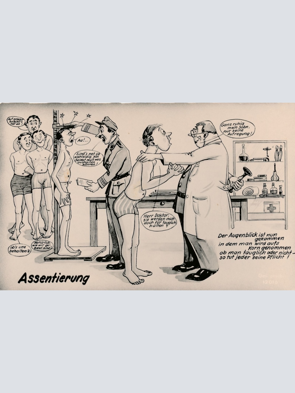 Motiv - Karte Assentierung (10772)