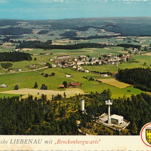 AK Alpine - Luftbild aus Liebenau Oberösterreich (10796)