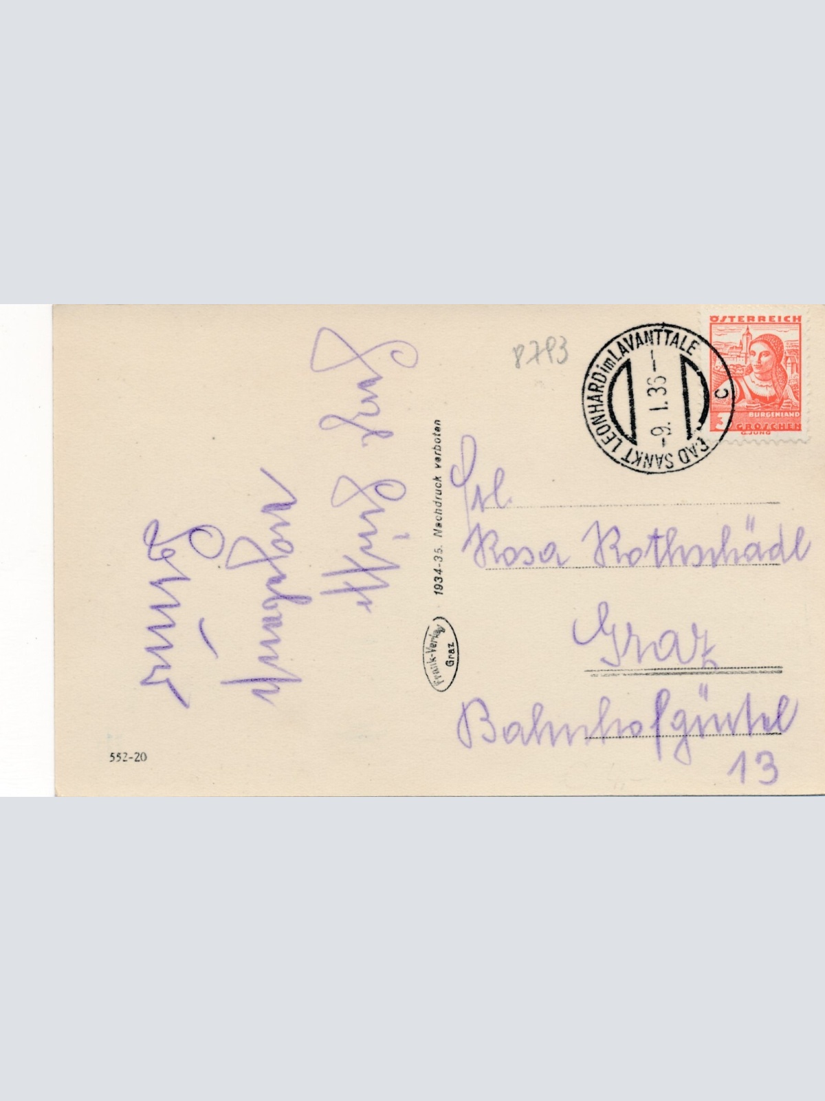 AK aus Neumarkt Steiermark Ansichtskarte (10805)