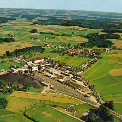 AK Alpine - Luftbild aus Trimmelkam Oberösterreich (10788)