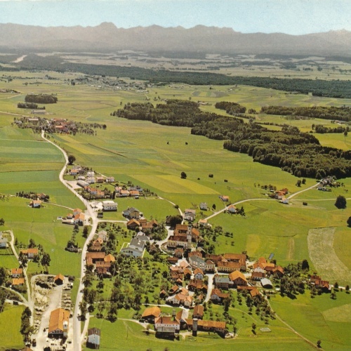 AK Alpine - Luftbild aus Tarsdorf Oberösterreich (10789)
