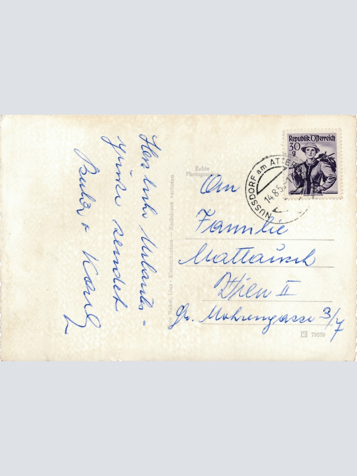 AK aus Nussdorf Oberösterreich Ansichtskarte (11250)