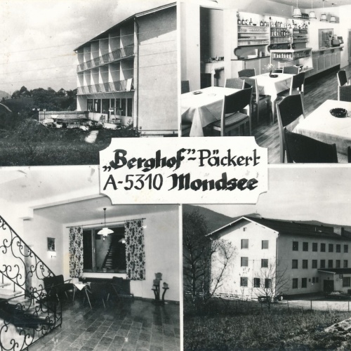 AK aus Mondsee mit Berghof Oberösterreich Ansichtskarte (11244)