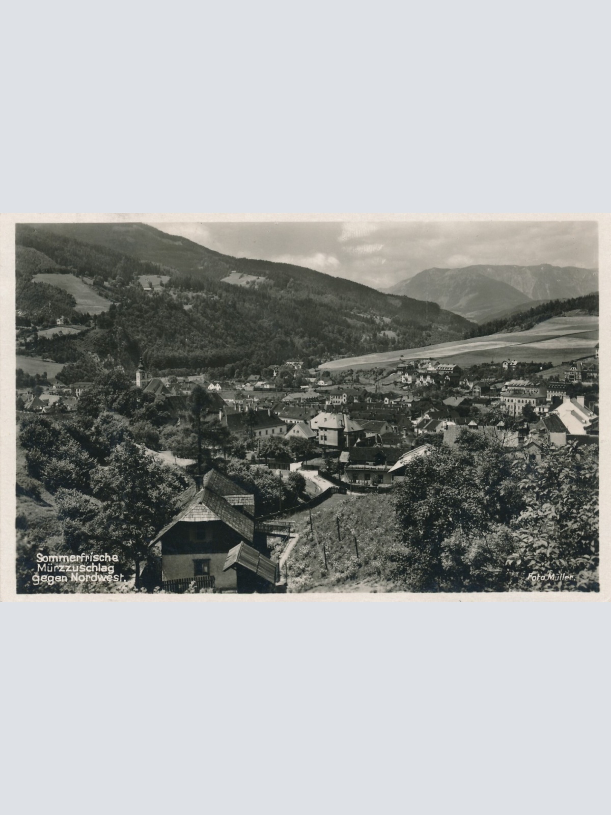 AK aus Mürzzuschlag Steiermark Ansichtskarte (10808)