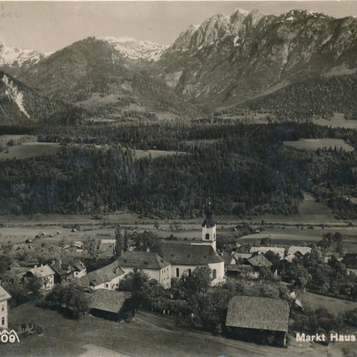 AK aus Markt Haus Ennstal Steiermark Ansichtskarte (10825)