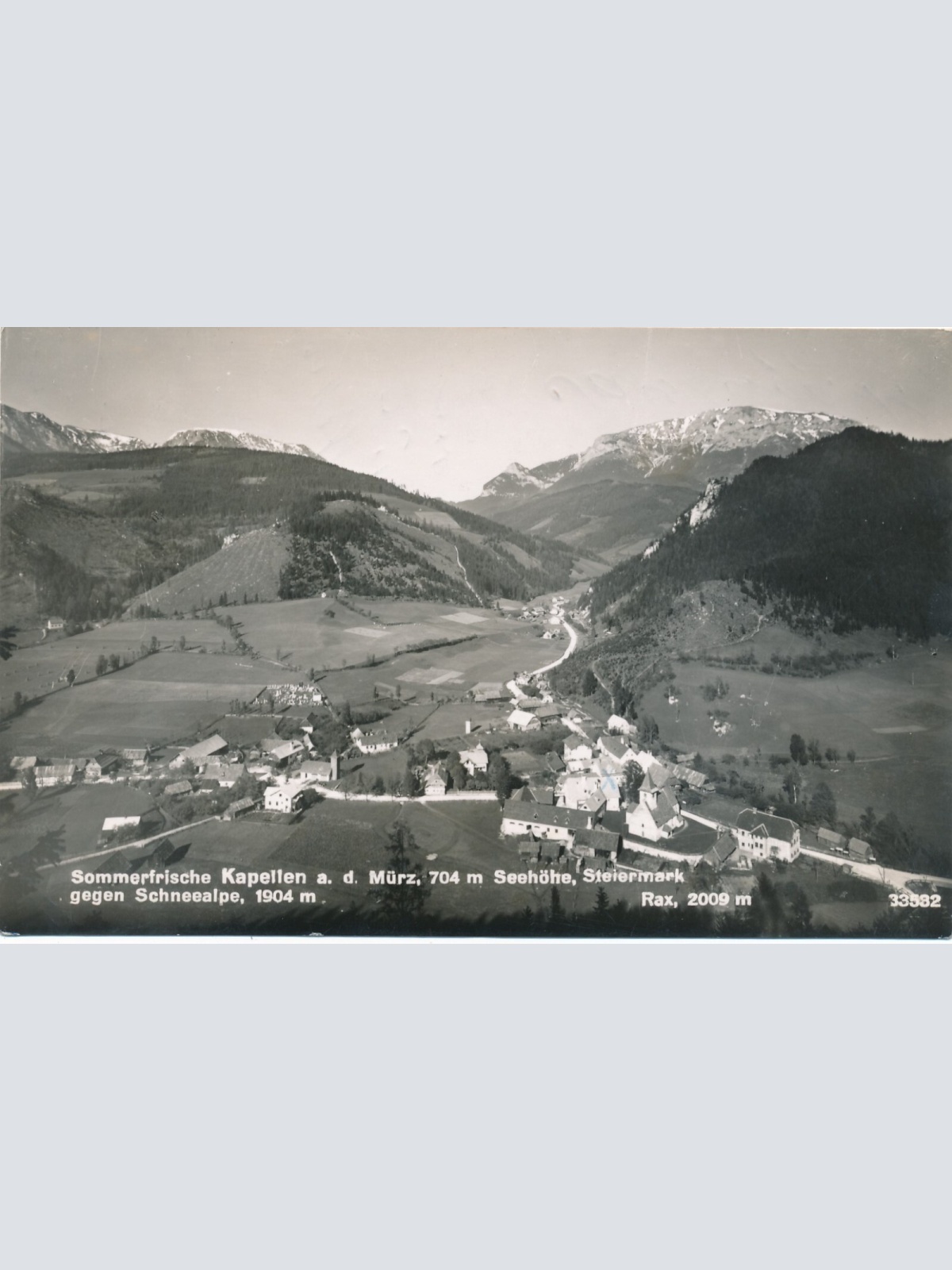 AK aus Kapellen an der Mürz Steiermark Ansichtskarte (10830)