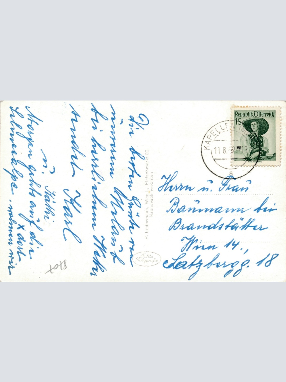 AK aus Kapellen an der Mürz Steiermark Ansichtskarte (10830)