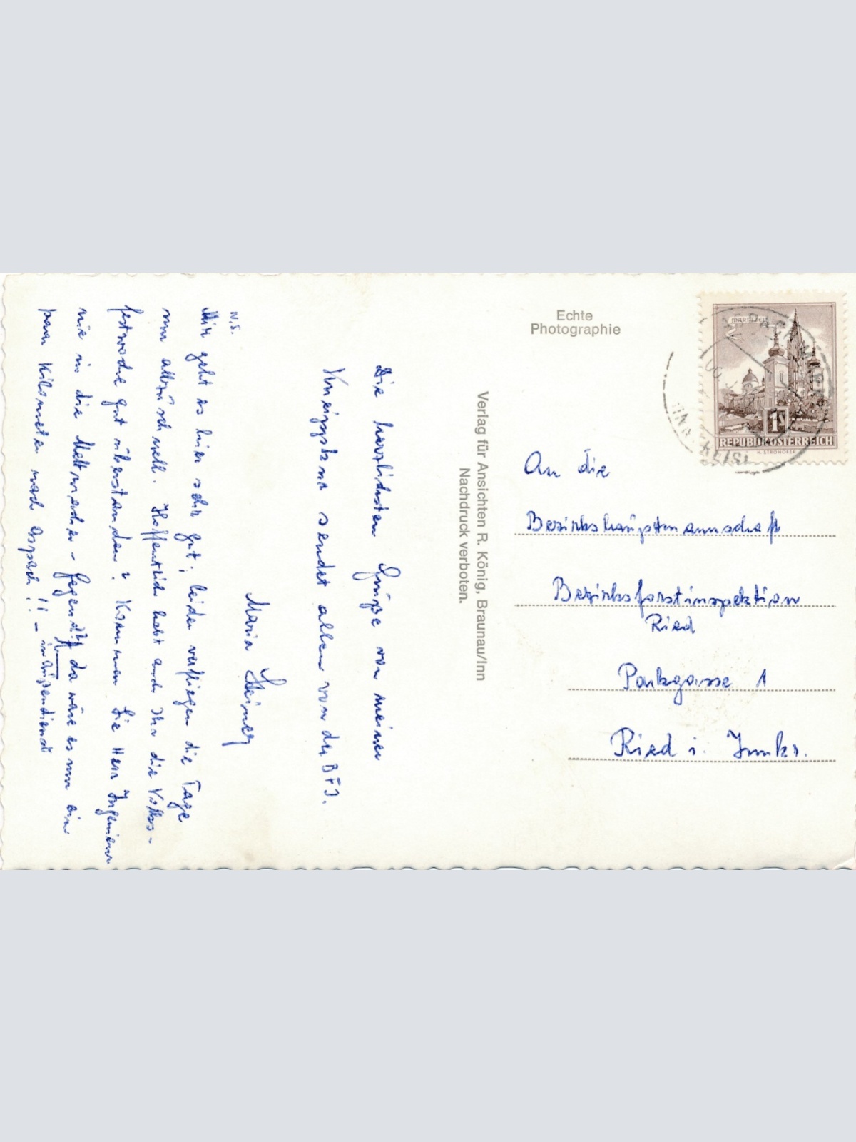 AK aus Aspach Oberösterreich Ansichtskarte (11297)