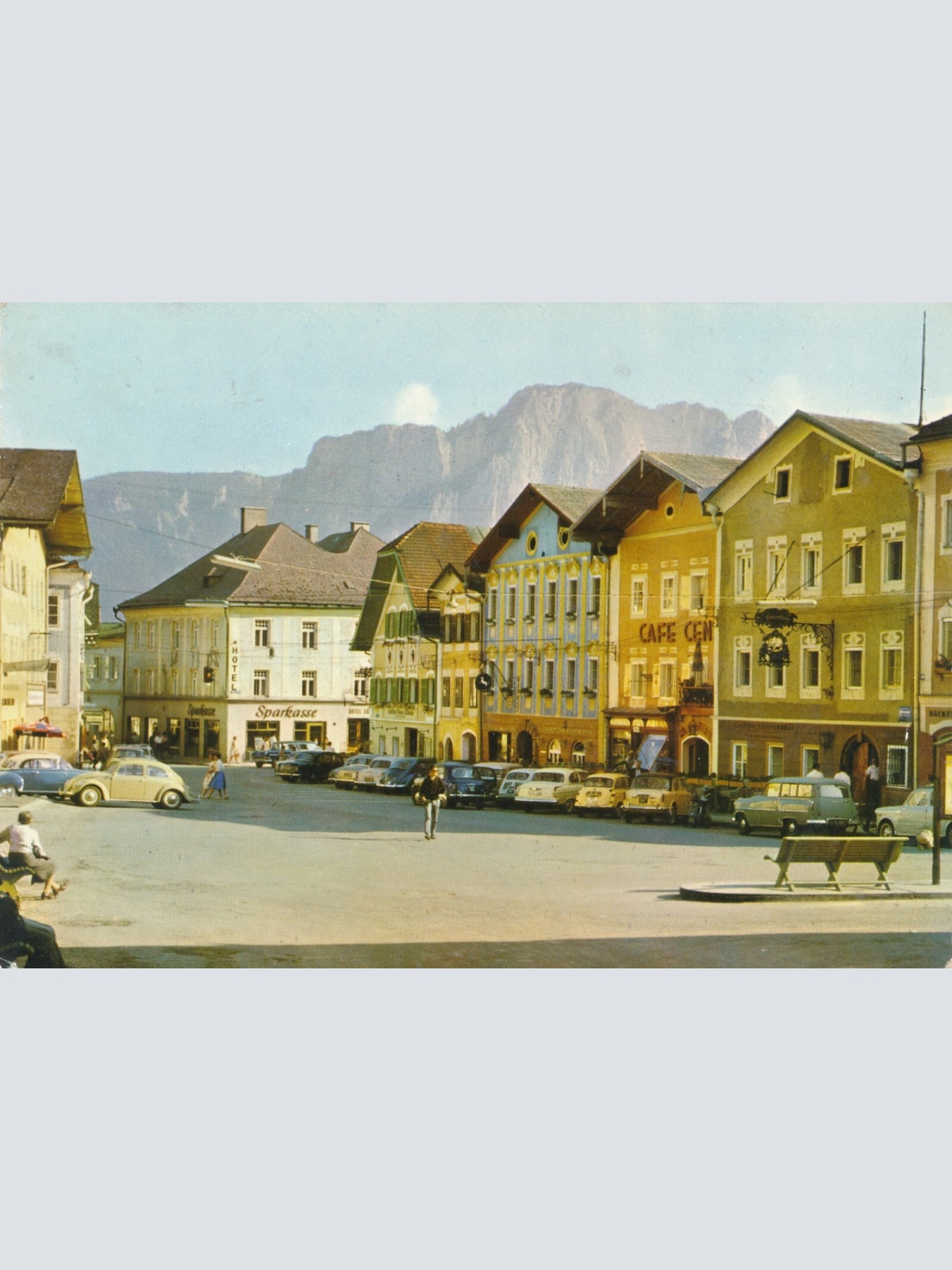 AK aus Mondsee mit Drachenwand Oberösterreich Ansichtskarte (11299)