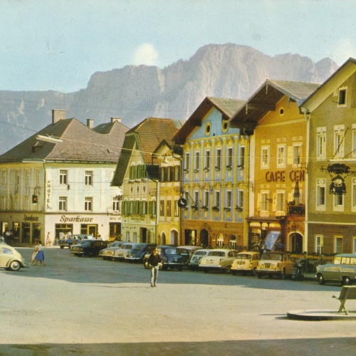 AK aus Mondsee mit Drachenwand Oberösterreich Ansichtskarte (11299)
