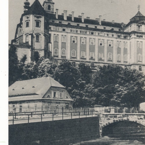 AK aus Braunau mit Kloster Oberösterreich Ansichtskarte (11286)