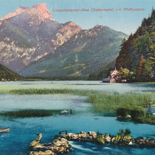 AK Leopoldsteiner See Steiermark Ansichtskarte (10835)