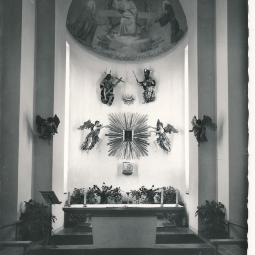 AK aus Maria Schmolln Kircheninneres Oberösterreich Ansichtskarte (11275)