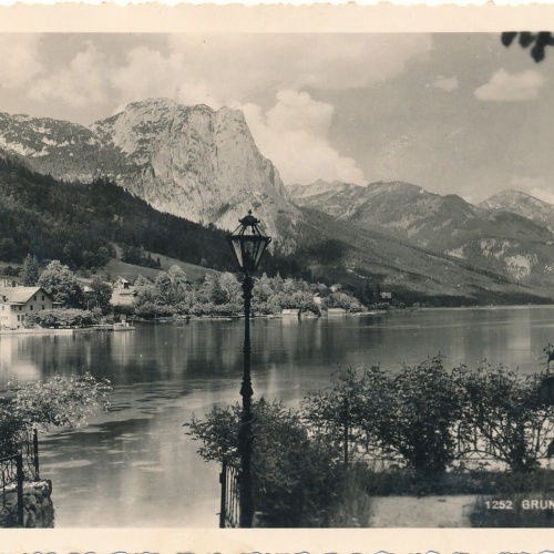 AK vom Grundlsee Steiermark Ansichtskarte (10812)