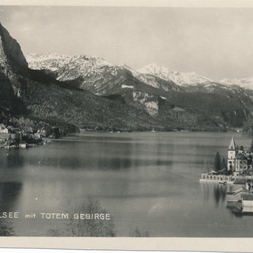 AK vom Grundlsee Steiermark Ansichtskarte (10814)