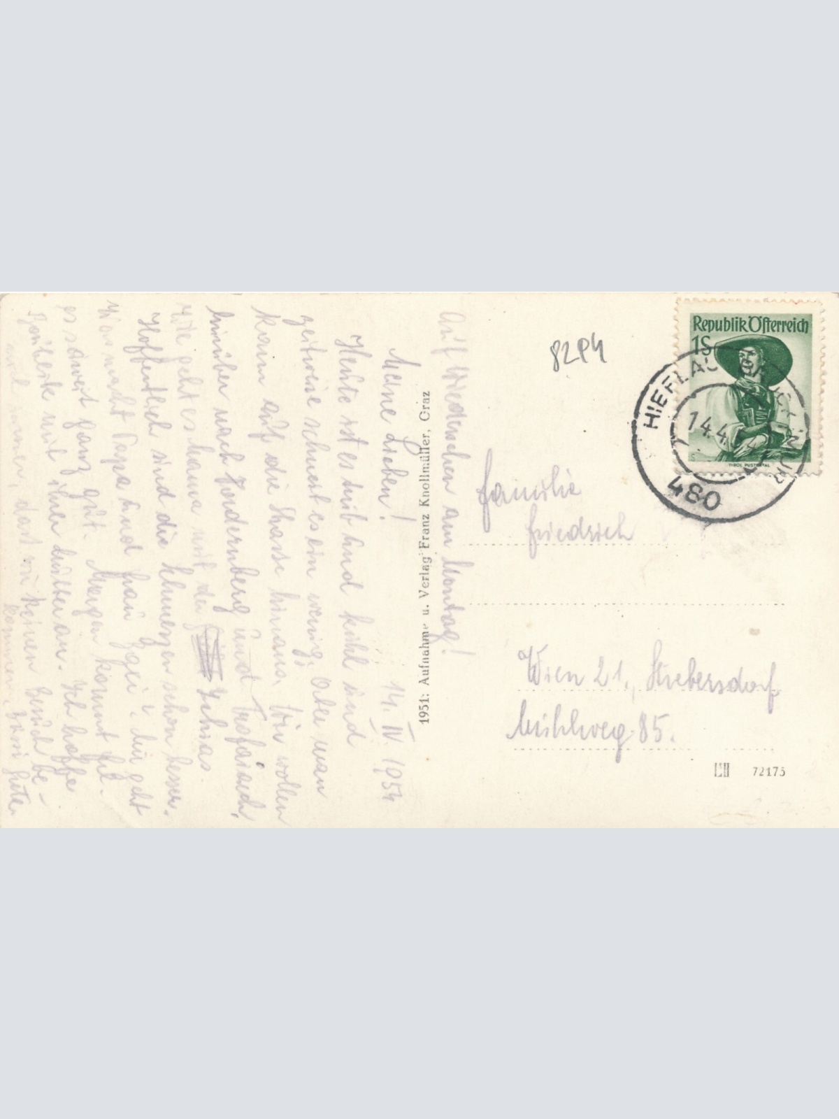 AK aus Eisenerz Steiermark Ansichtskarte (10817)