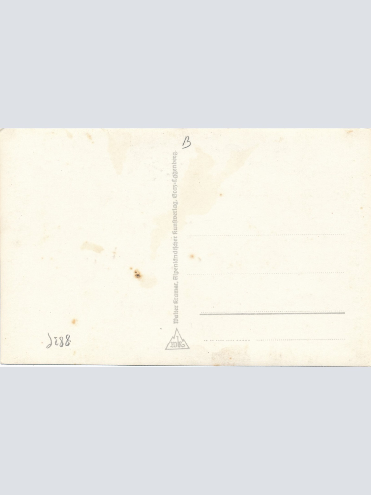 AK aus Eisenerz mit Pfaffenstein Steiermark Ansichtskarte (10818)