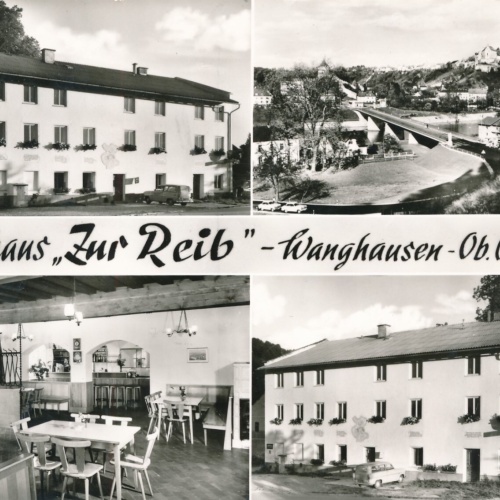 AK, Gasthaus zur Reib, Wanghausen, Oberösterreich (S2412)
