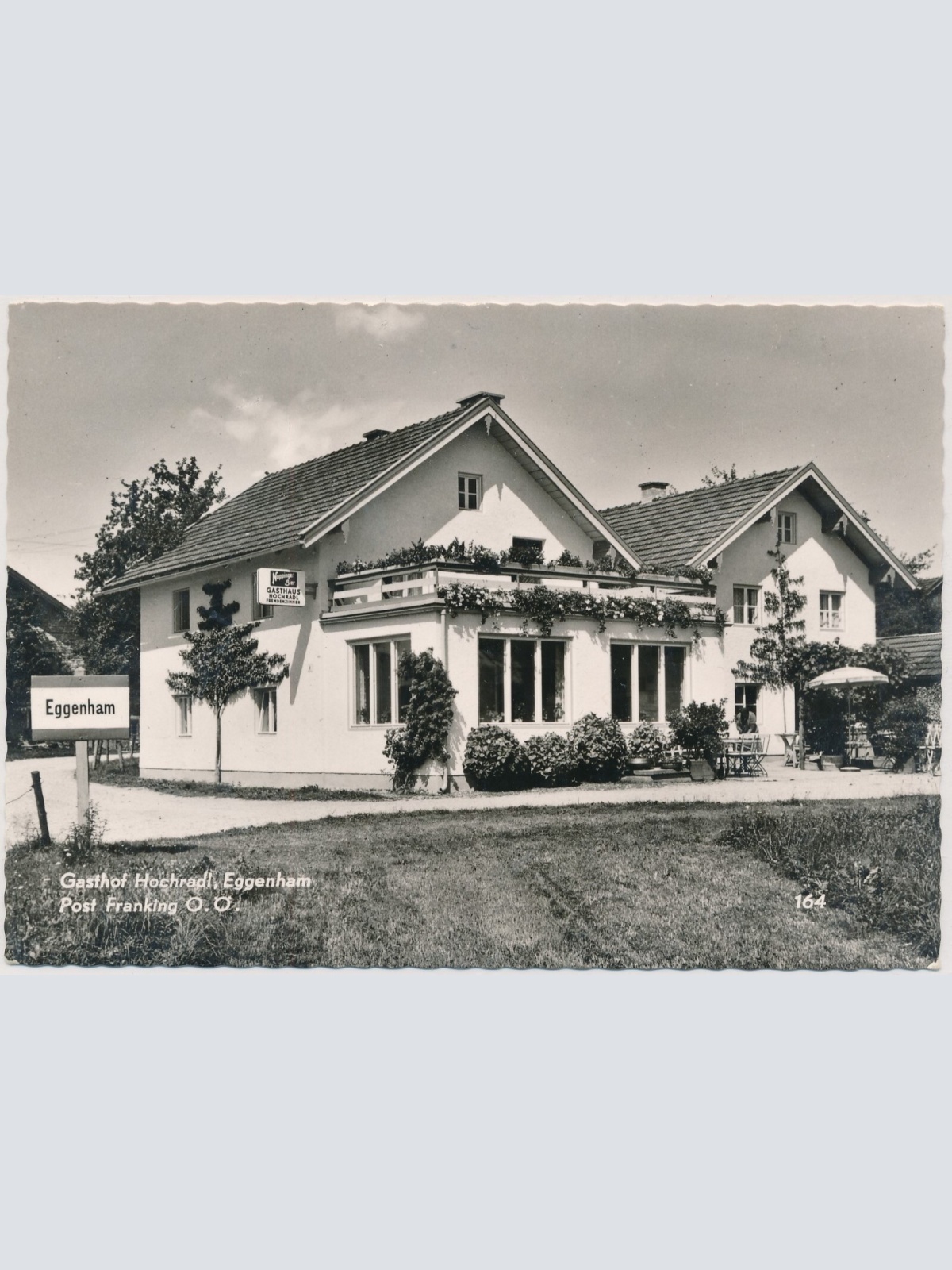AK, Gasthof Hochradl, Eggenham, Franking, Oberösterreich (S2414)