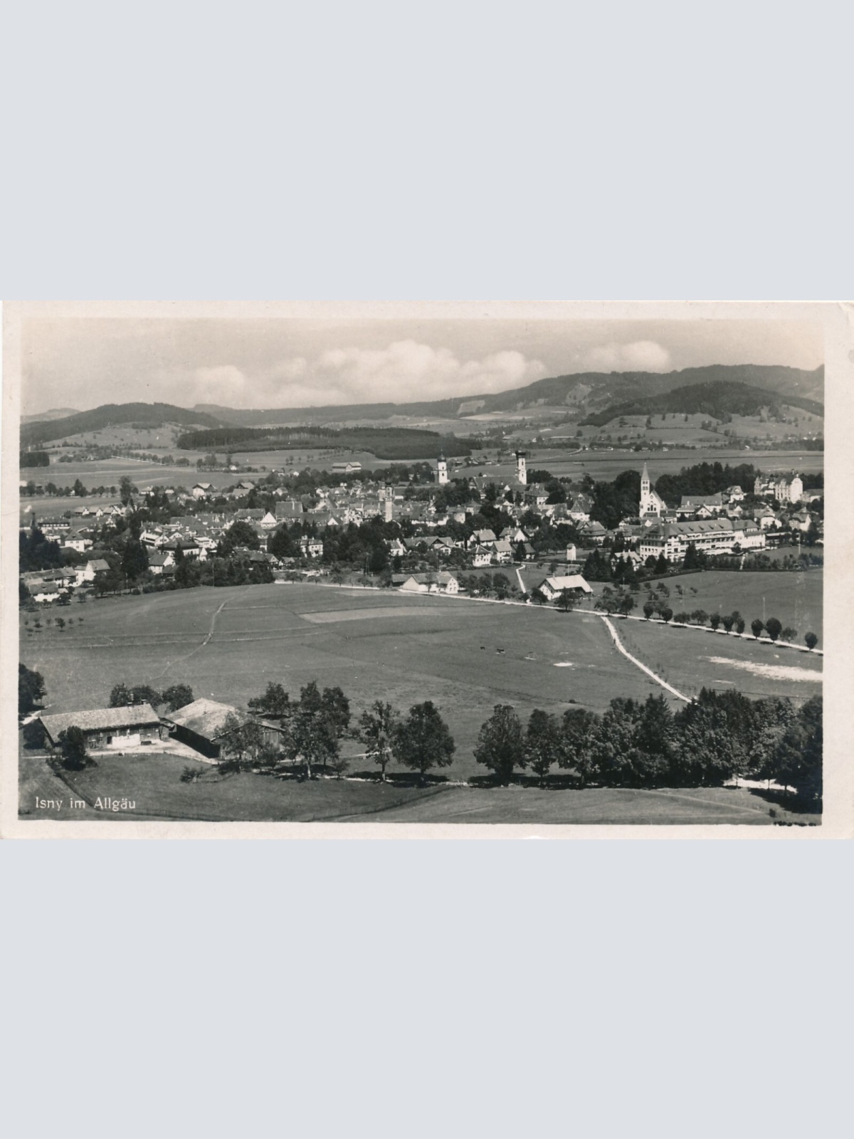AK aus Isny im Allgäu Baden - Württemberg Ansichtskarte (11378)