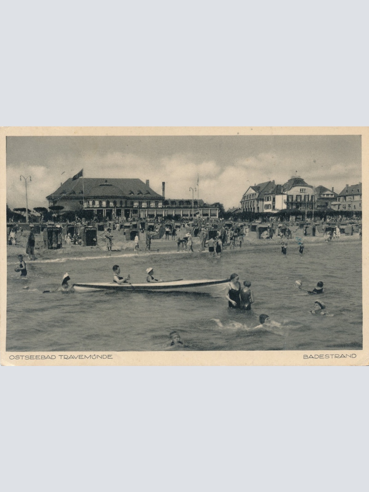 AK aus Travenmünde Ostseebad Schleswig - Holstein Ansichtskarte (11353)