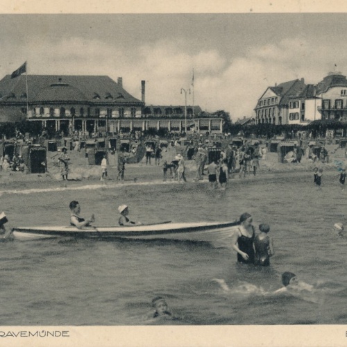 AK aus Travenmünde Ostseebad Schleswig - Holstein Ansichtskarte (11353)