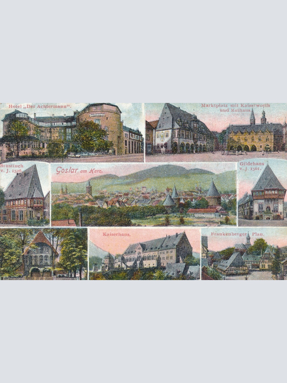 AK aus Goslar Niedersachsen Ansichtskarte (11374)