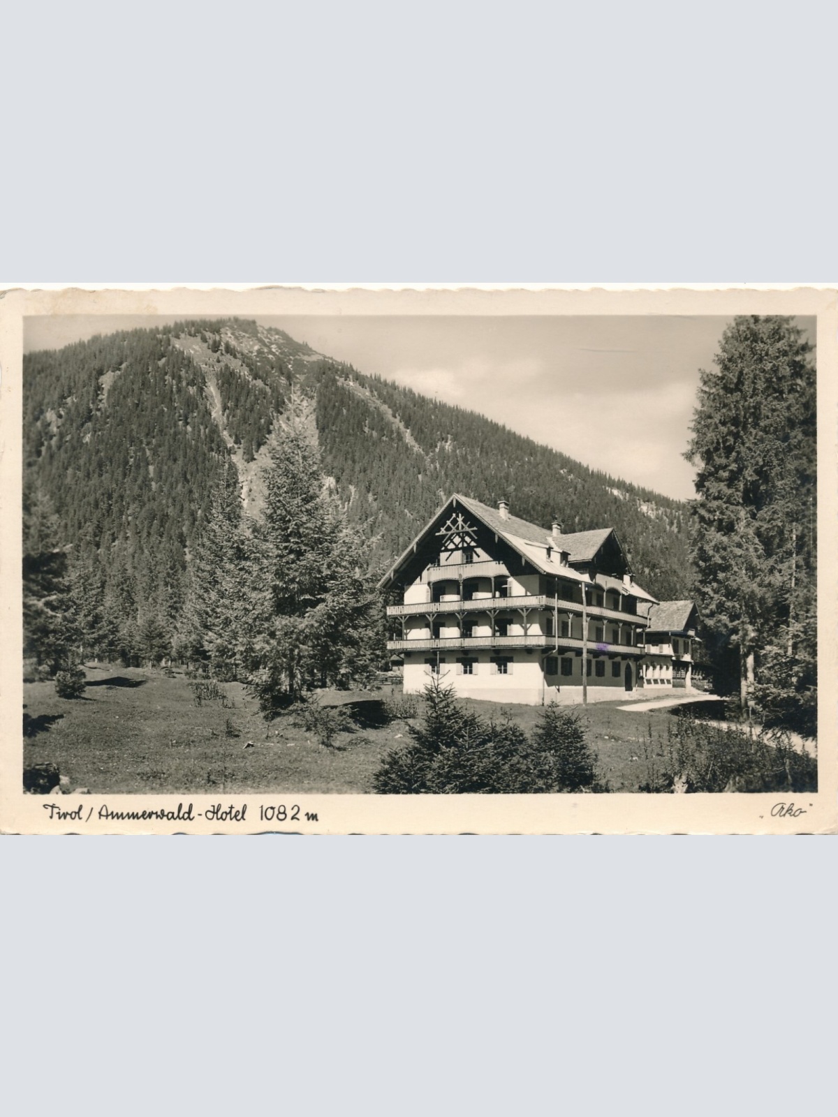 AK vom Ammerwald Hotel Tirol Ansichtskarte (11417)