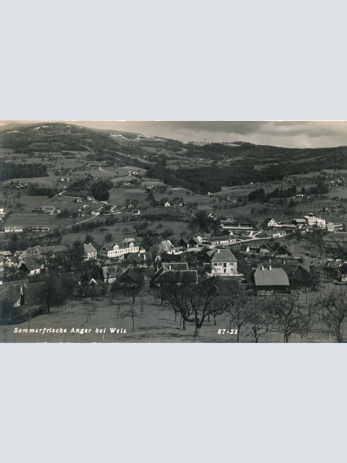 AK aus Anger Steiermark Ansichtskarte (11409)