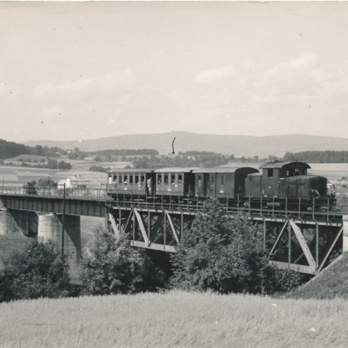 Foto - Karte  Eisenbahn - Straßenbahn Ansichtskarte (11320)