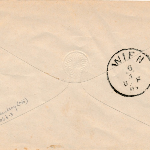 5 Kreuzer - Ganzsachen - Brief aus 1984 Klosterneuburg (11326)