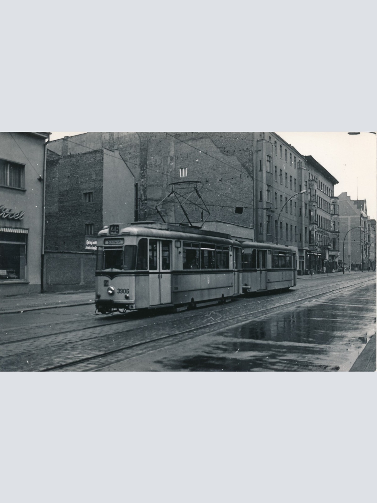 Foto - Karte  Eisenbahn - Straßenbahn Ansichtskarte (11310)