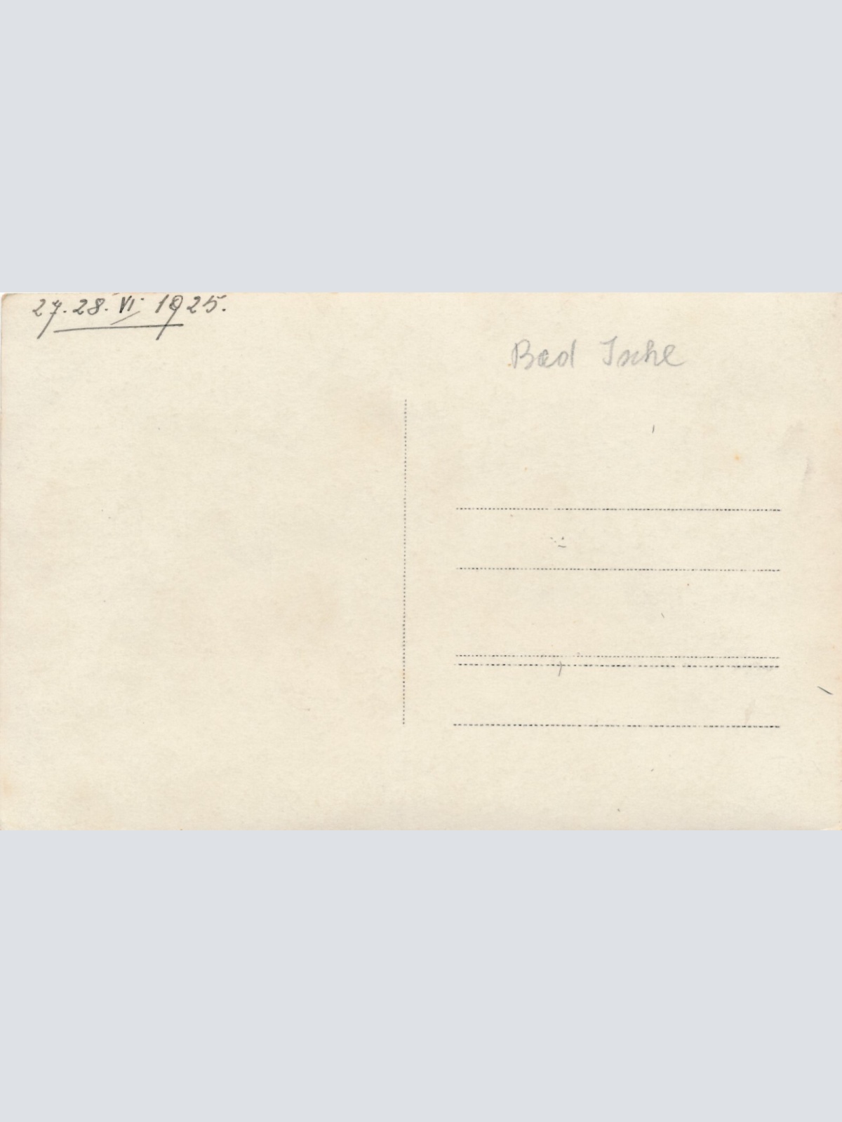 AK aus Bad Ischl 1925 Menschen am Stadtplatz Oberösterr. Ansichtskarte (10349)