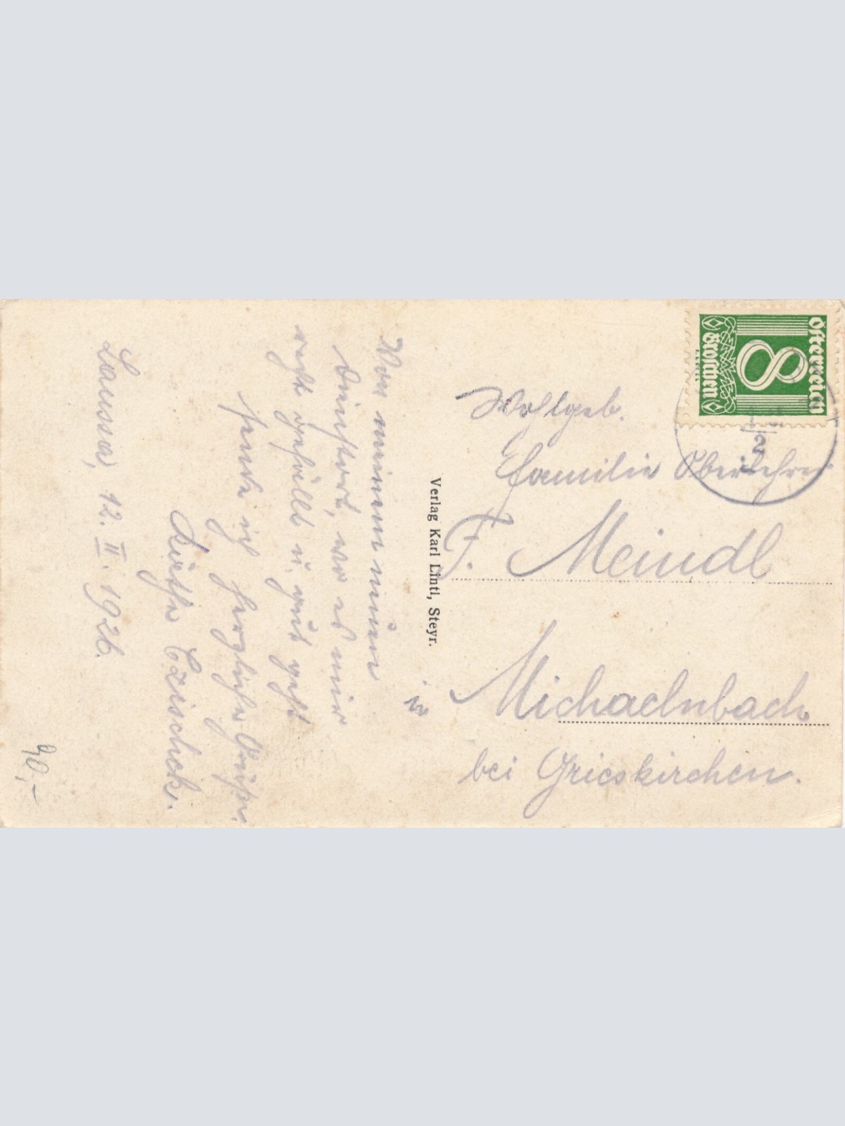 AK aus Laus bei Losenstein Oberösterreich (11153)