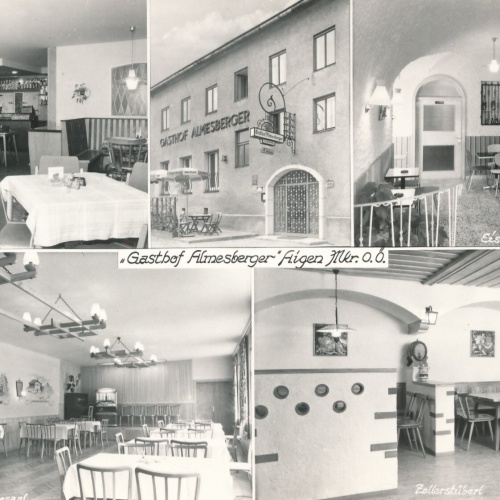 AK, Aigen, Gasthof Almesberger, Oberösterreich (S2555)