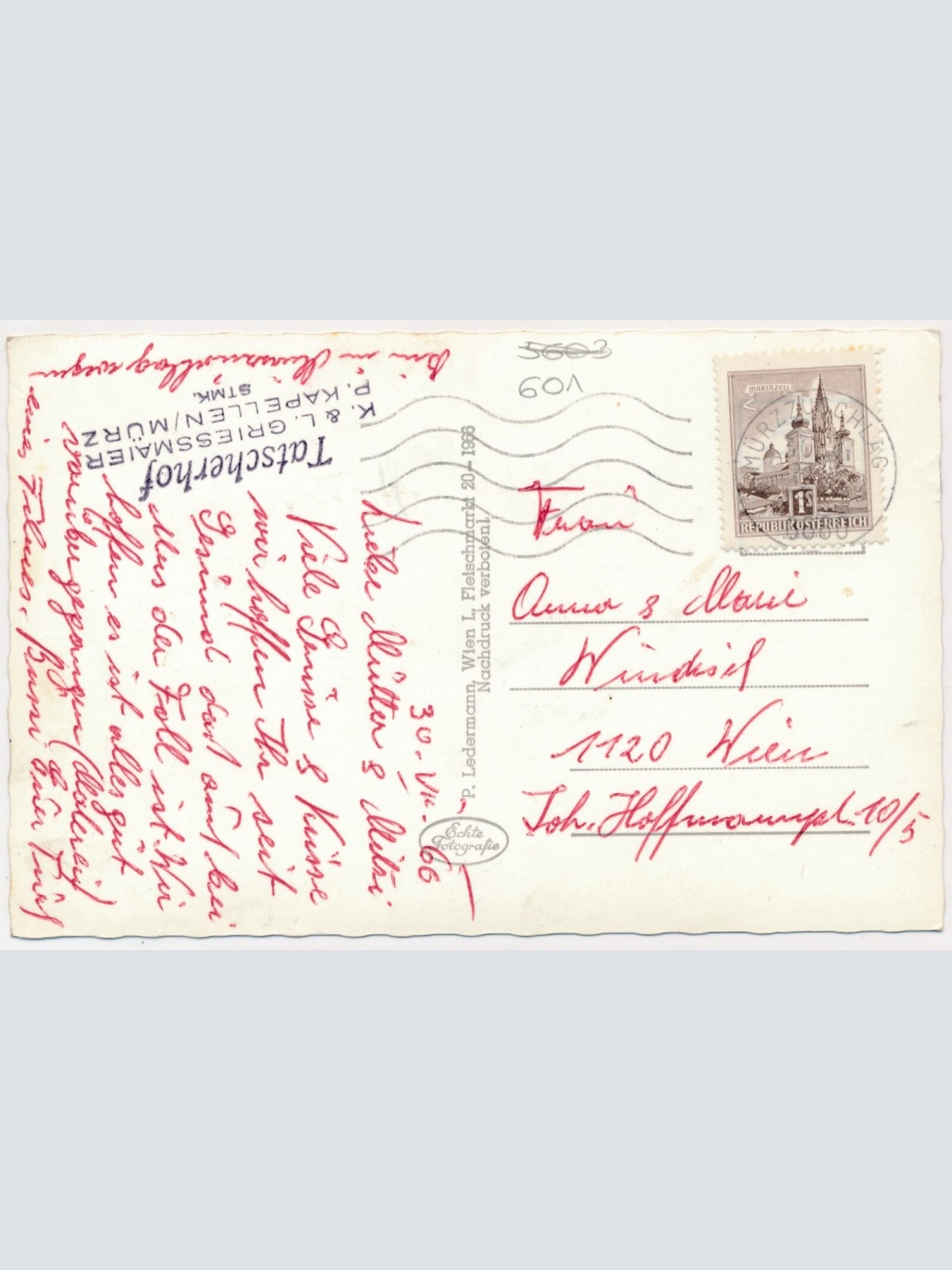 AK, Kapellen an der Mürz, Steiermark (S2580)