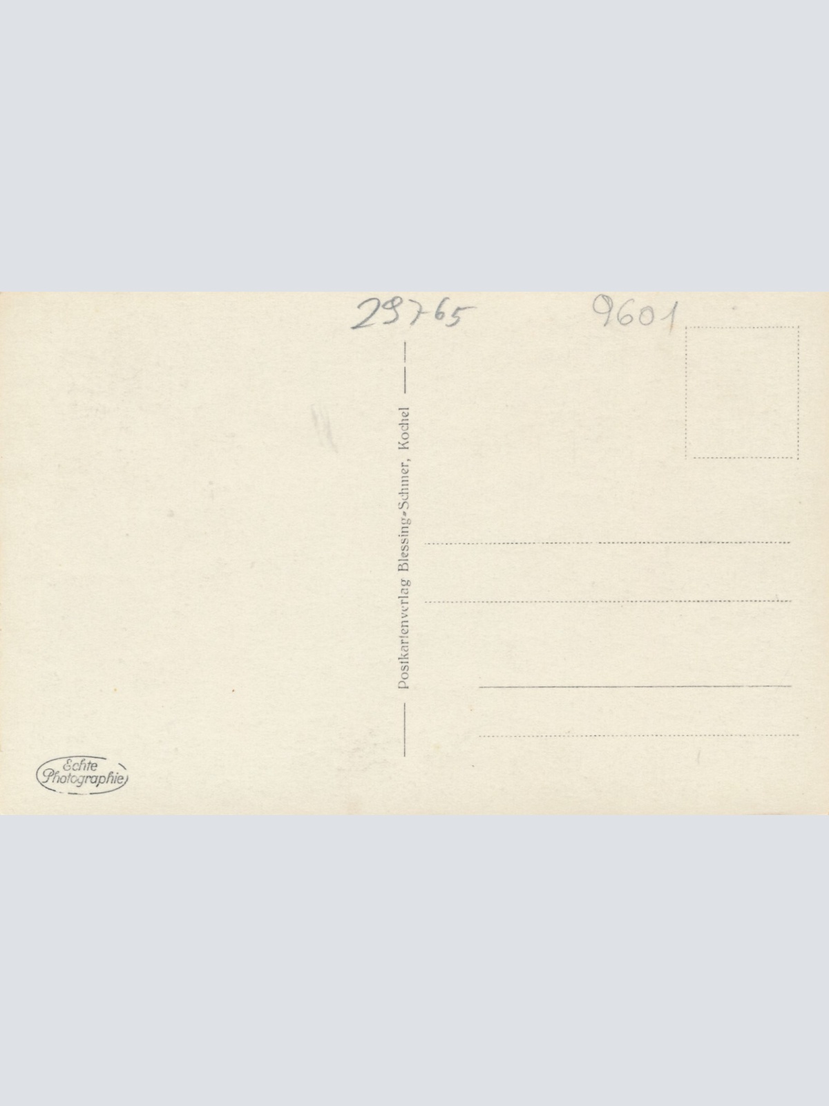 AK, Kochel am See, Bayern (S2595)