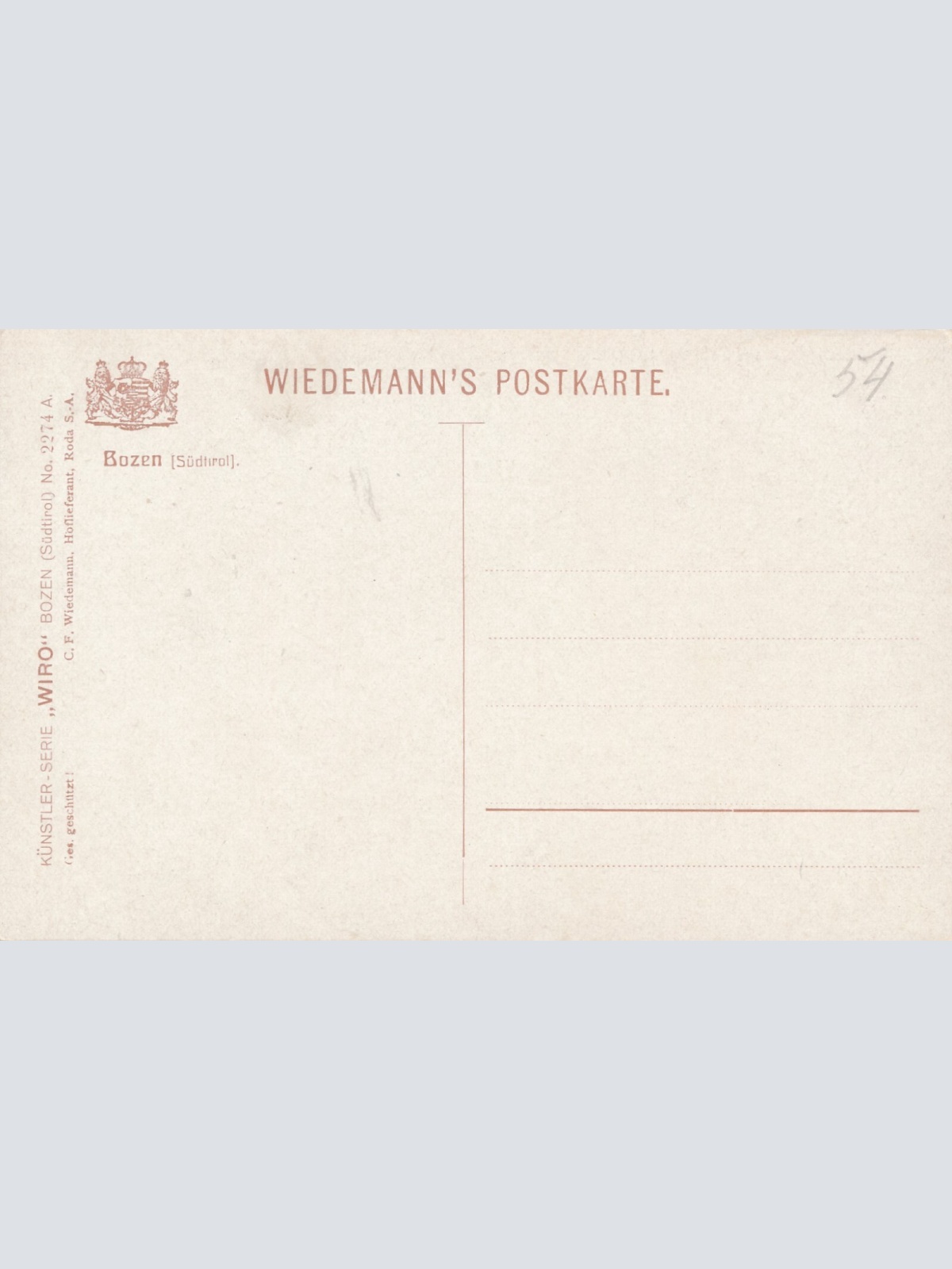 AK, Bozen, Italien (S2591)