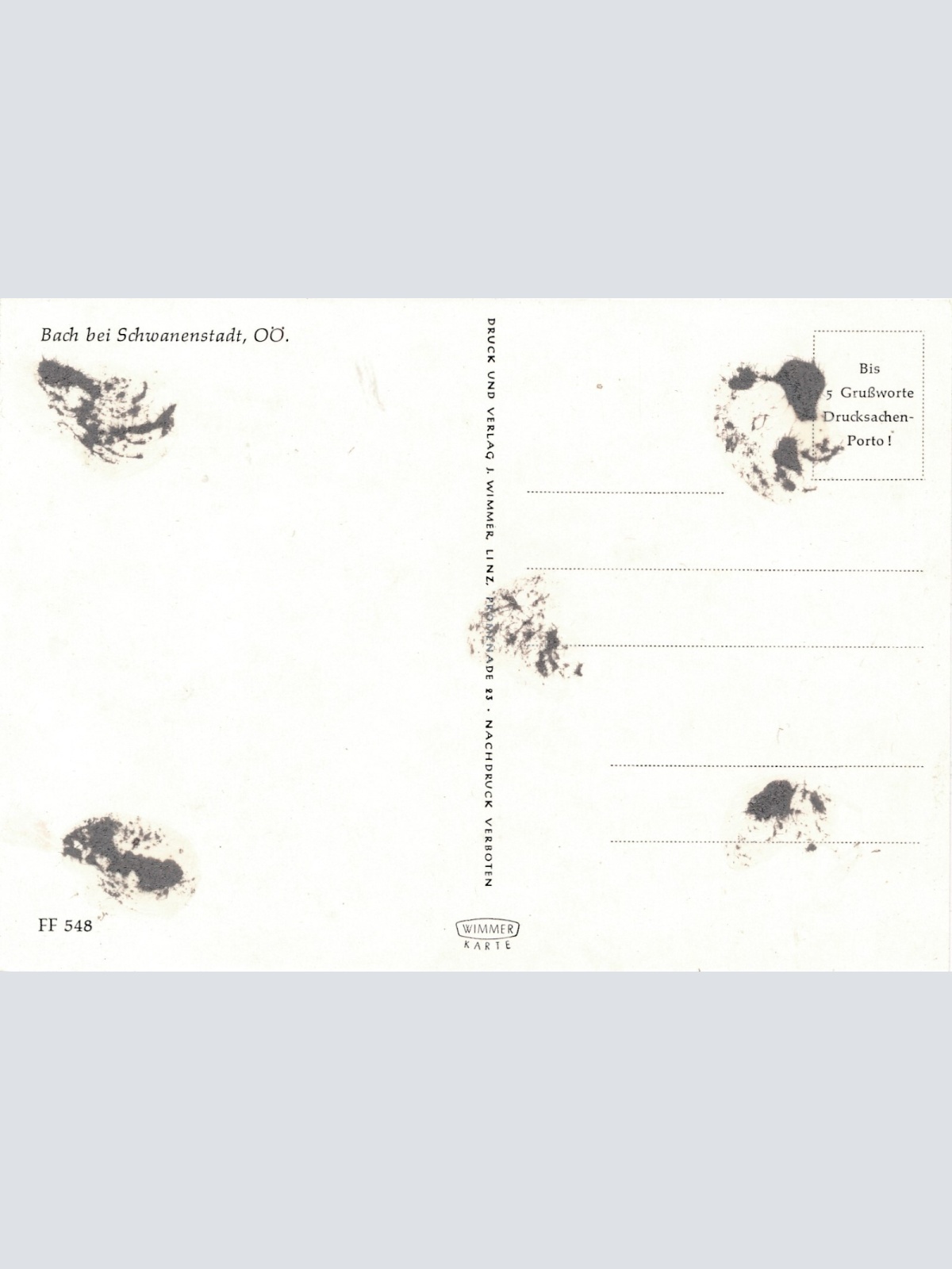 AK, Bach bei Schwanenstadt, Oberösterreich (S2721)