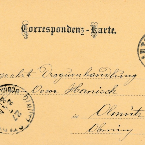 2 Kreuzer Ganzsachen - Karte 1889 aus Zuckmantel (11186)