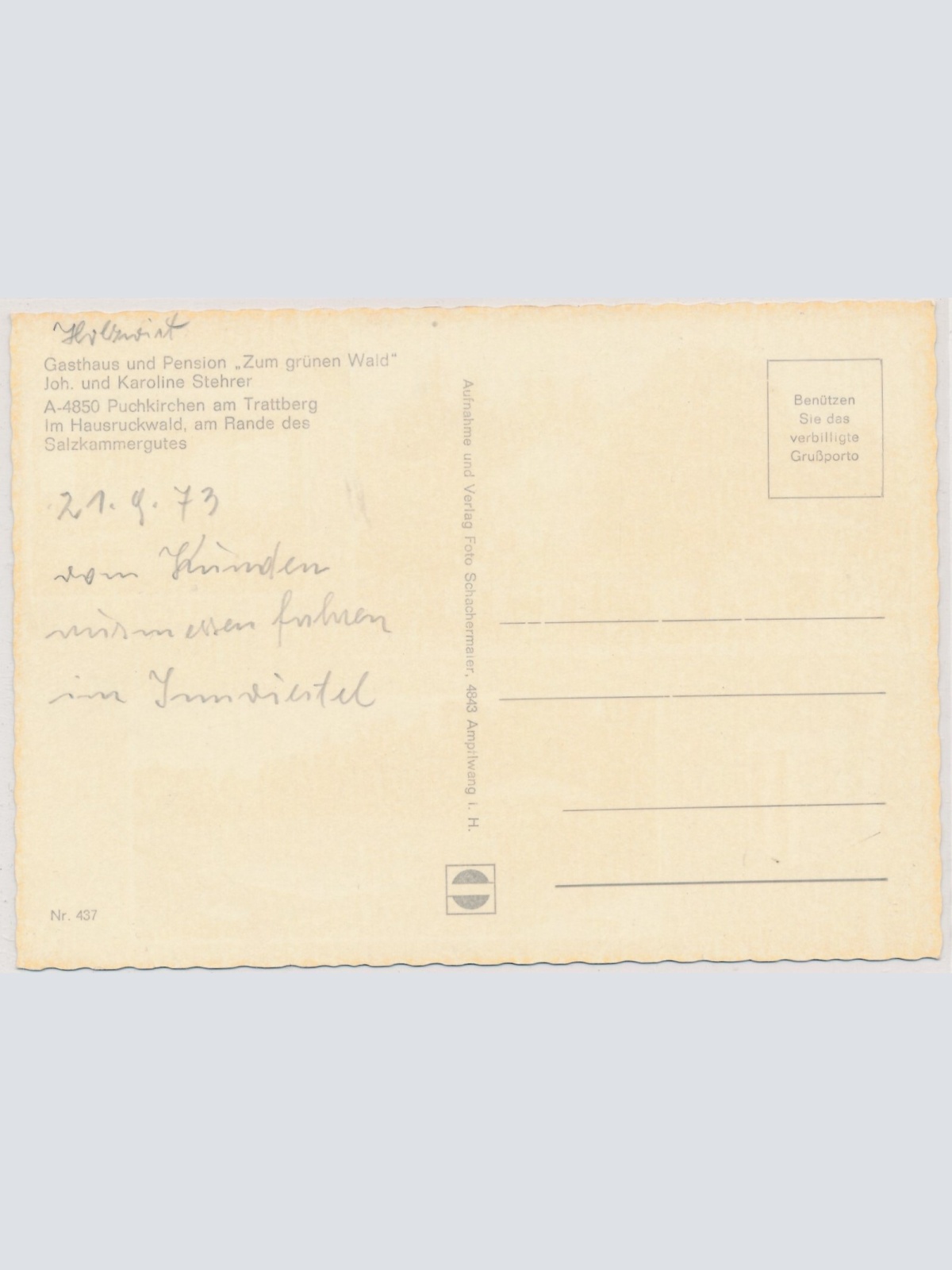 AK, Puchkirchen am Trattberg, Oberösterreich (S2711)